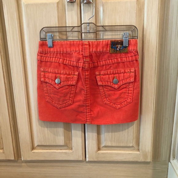 True Religion mini skirt- corduroy like new! - Picture 2 of 2